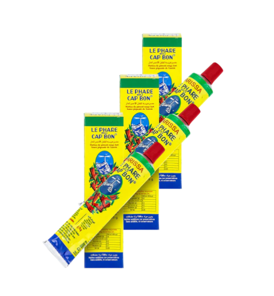 Sauce harissa tube 140g - tun