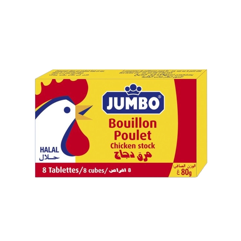 Jumbo - Bouillon poulet 8 cubes (80g)