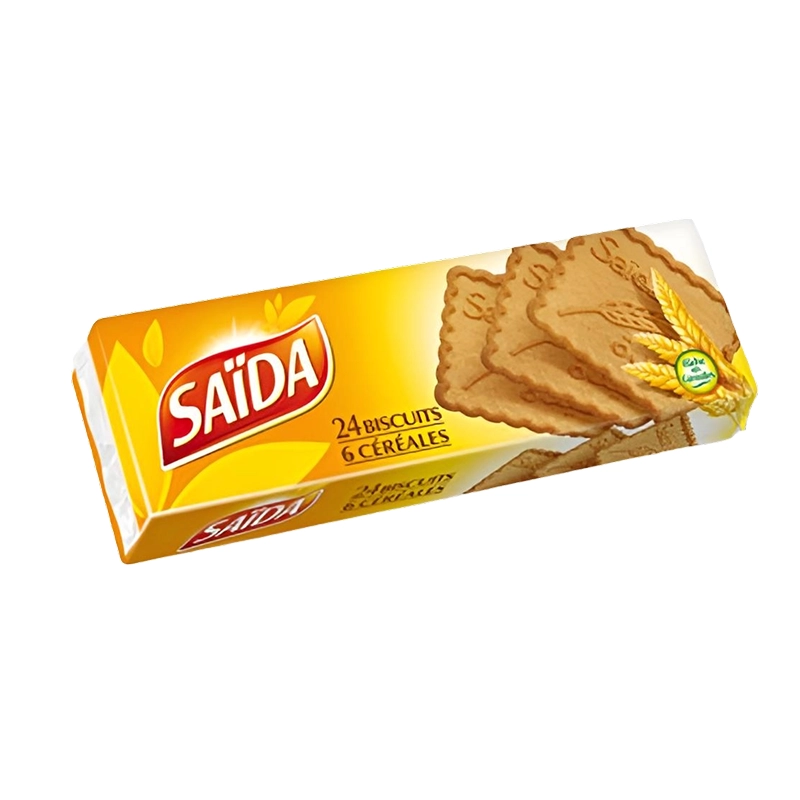 Saida - 24 Biscuits aux 6 céréales (190g)