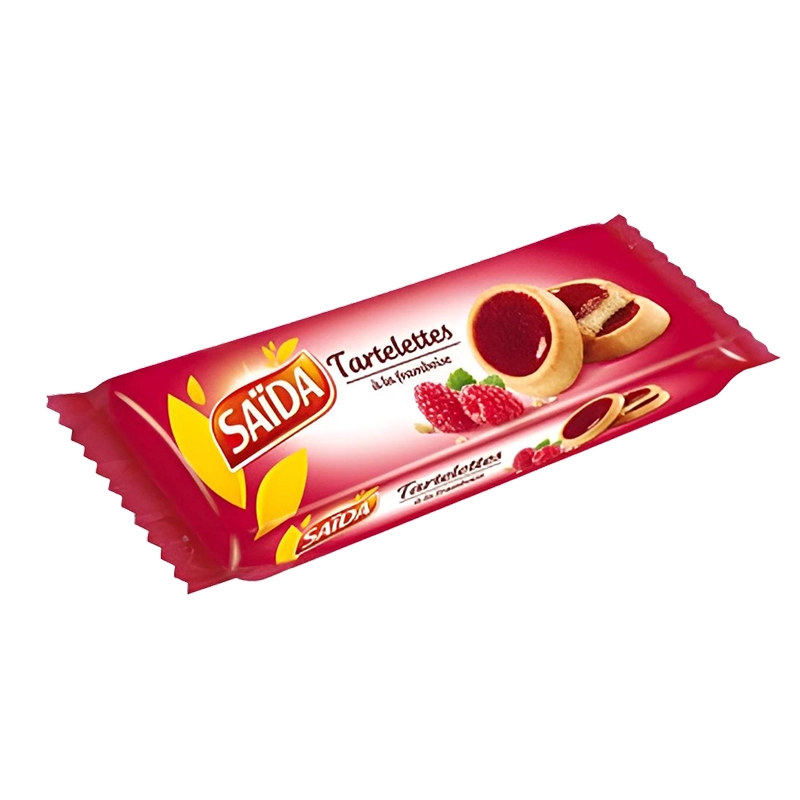 Saida - Biscuits Tartelettes framboise (120g)