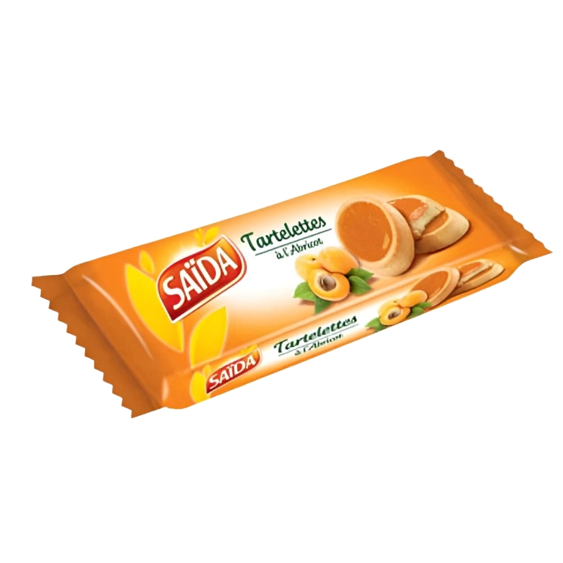 Saida - Biscuits Tartelettes abricot (120g)