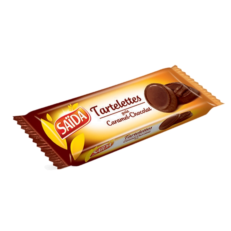 Saida - Biscuits Tartelettes caramel chocolat (120g)