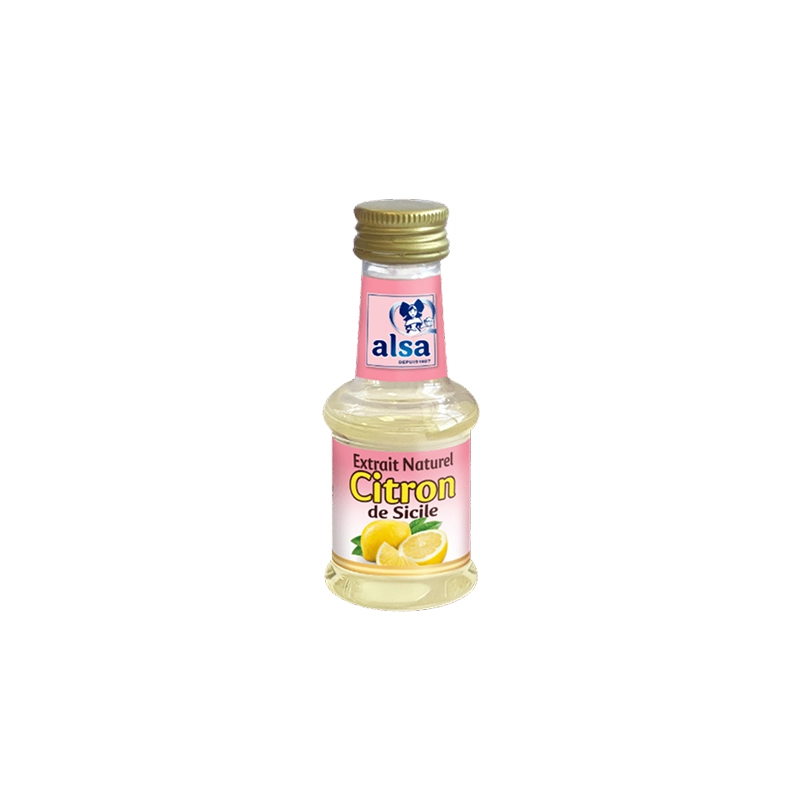 Alsa - Extrait de citron de Sicile (30ml)