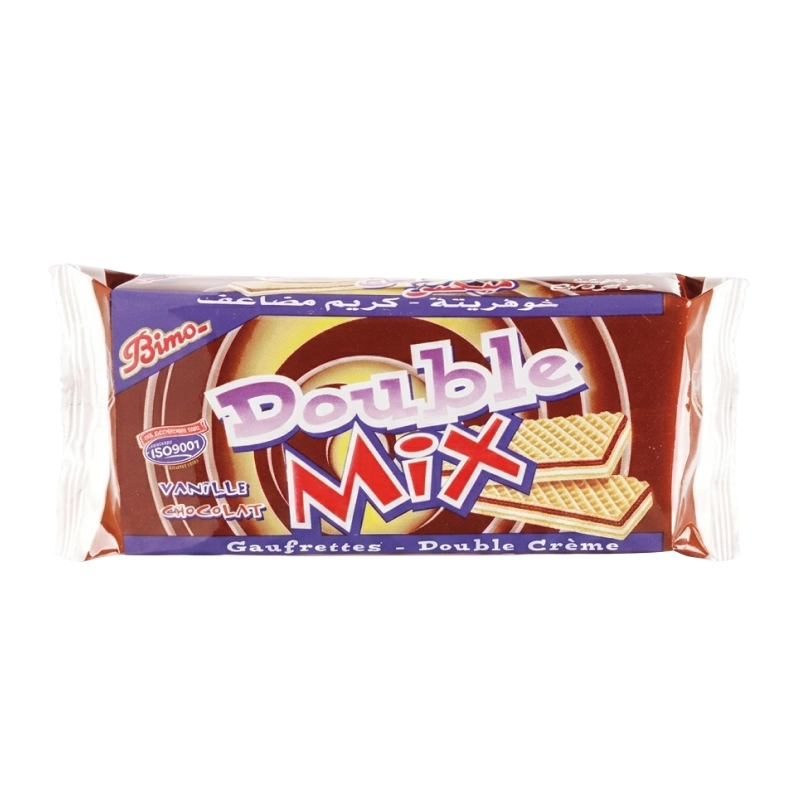 Bimo - Gaufrettes Double Mix Chocolat Vanille (200g)