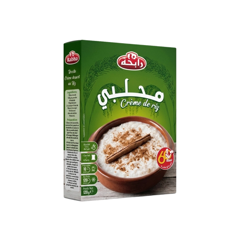 Rabha - Crème de riz Mhalbi (120g)