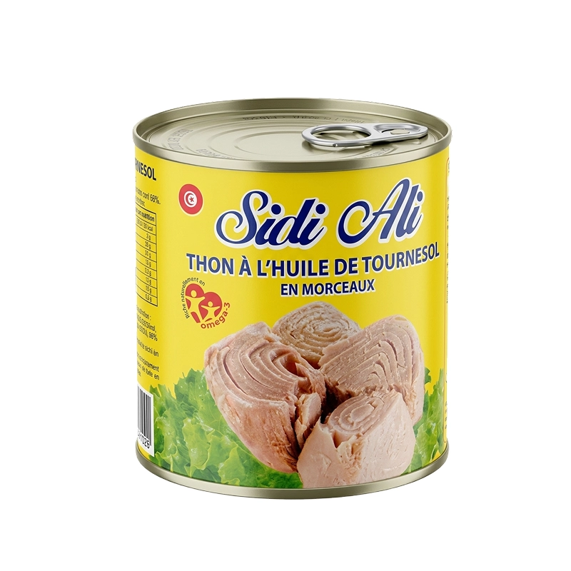 Sidi ali - Thon à l'huile de tournesoul en morceaux (780g)