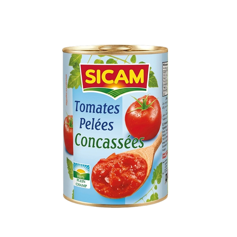Sicam - Tomates pelées concassées (400g)
