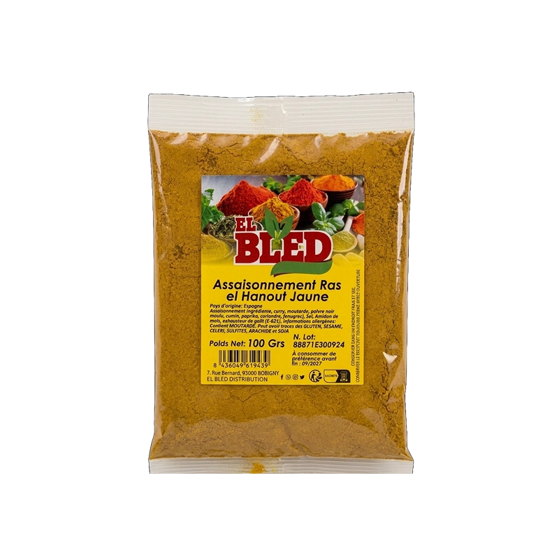 EL BLED - Ras el hanout jaune (100g)