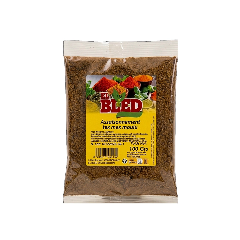 EL BLED - Tex mex moulu (100g)