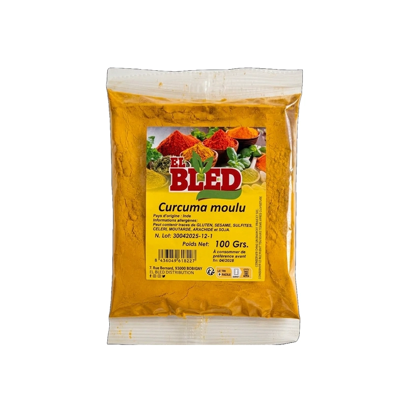 EL BLED - Curcuma moulu (100g)